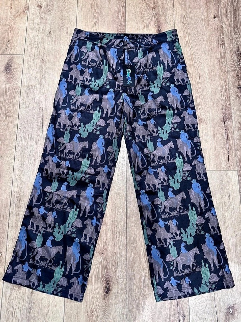 2 Fly Co Wide Leg Western Pants